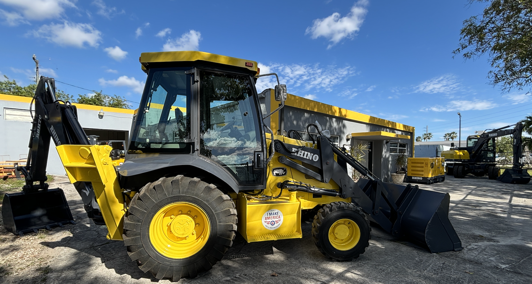 2026 RHINO  RBH70 Backhoe Loader ( Powered by Cummins  )