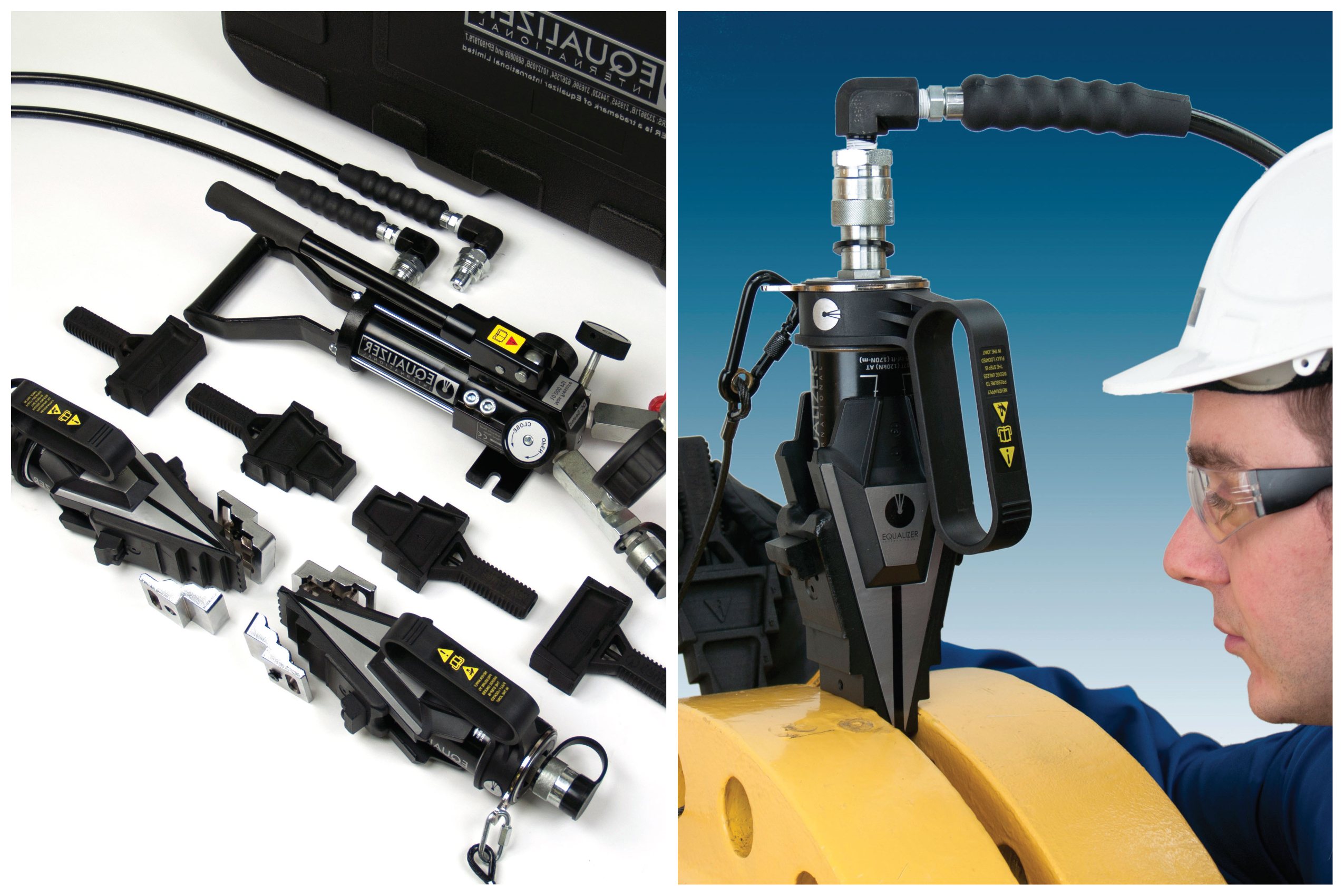 Equalizer  Hydraulic Twin Flange Spreader Kit