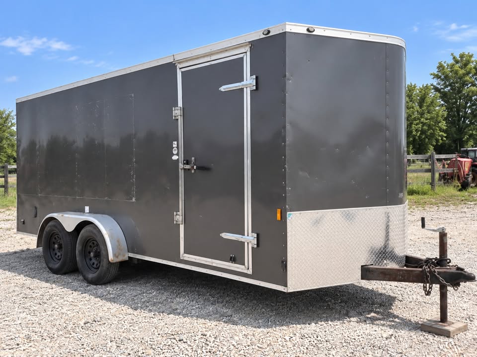 2020 Continental Cargo 16 x 7 Enclosed Trailer